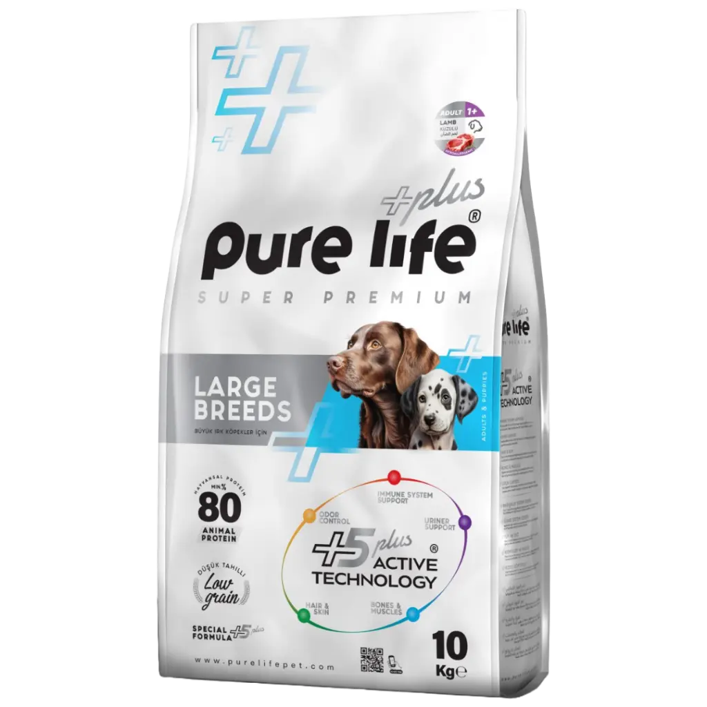 PURELIFE L.BREEDS ADT DOG L&R 24-12 10KG.webp