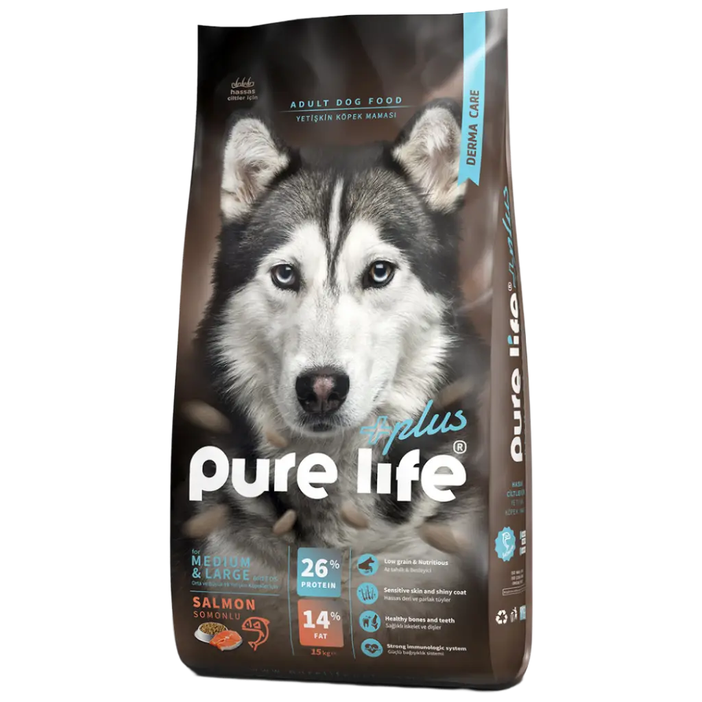 PURELIFE ADULT DOG 26-14 SALMON 15KG.webp