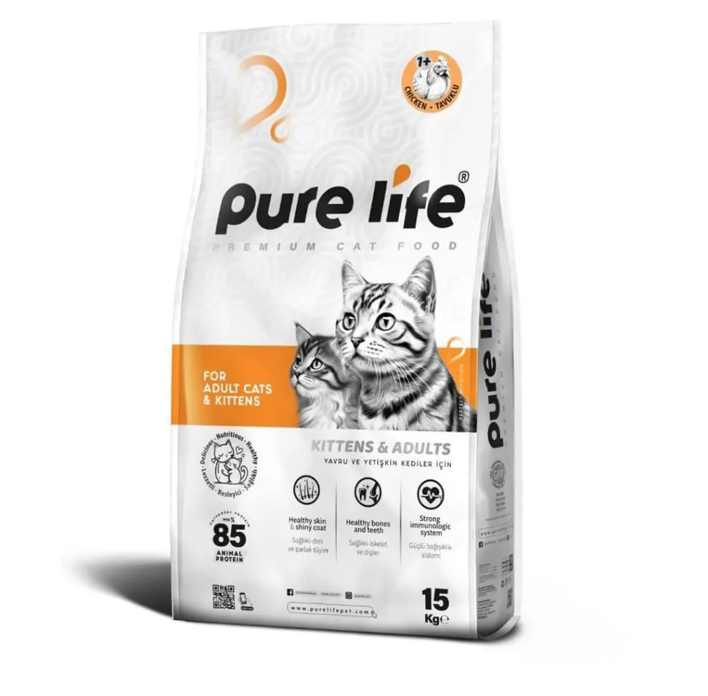 PURELIFE KITTEN CAT 28-11 CHICKEN 15KG.webp