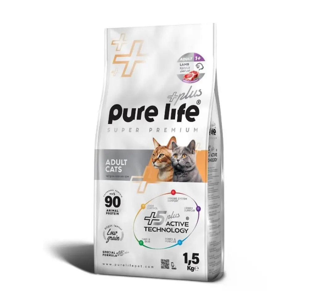 PURELIFE ADULT CAT 32-15 LAMB 1.5KG.webp