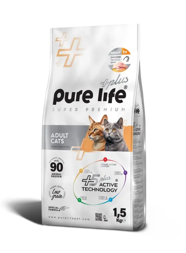 PURELIFE ADULT CAT 32-15 CHICKEN 1.5KG.webp