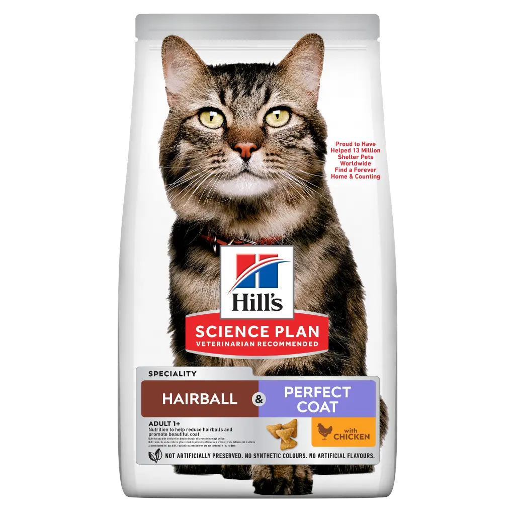 Hills-SP FELINE ADULT HAIRBALL&PERFECT COAT 1.5KG.webp