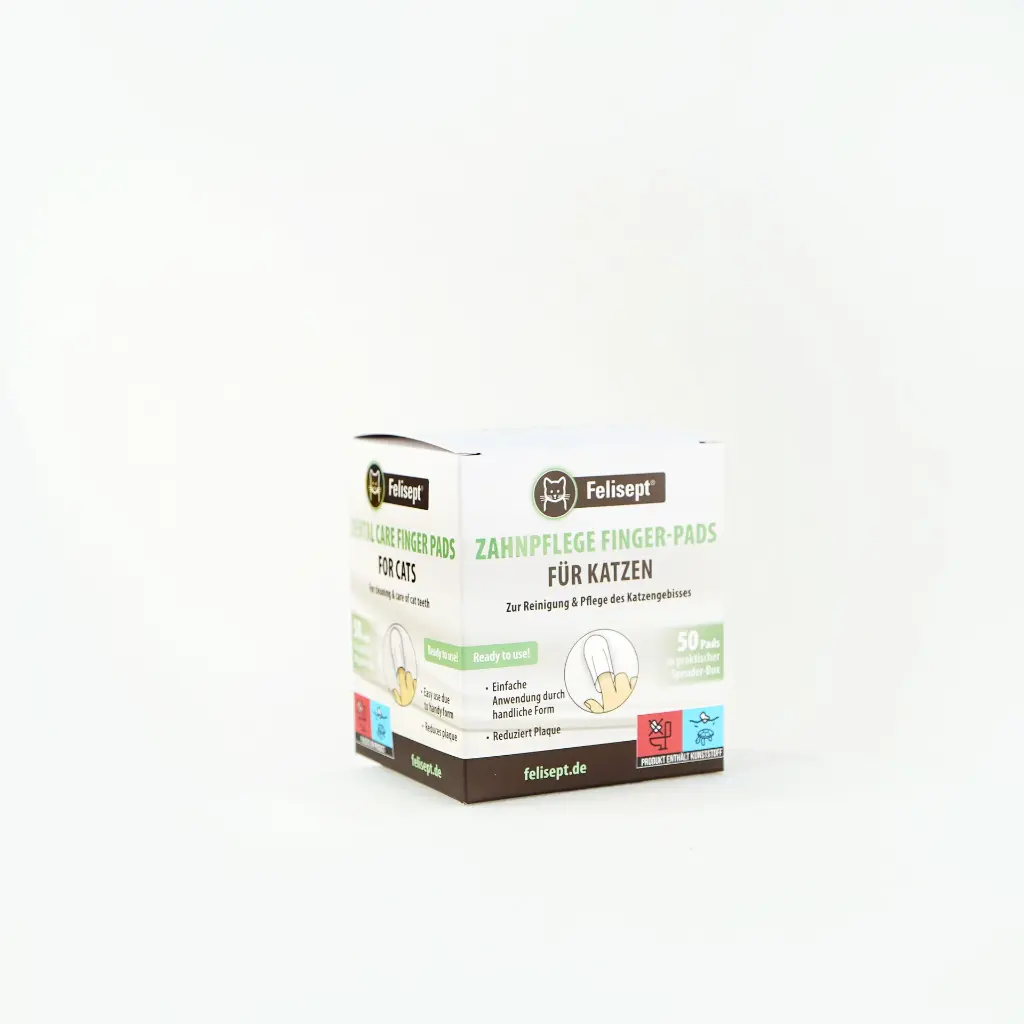 FELISEPT DENTAL CARE FINGER PADS FOR CATS 50PADS.webp