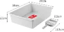 CAT LITTER TRAY WITH SCOOP WHITE.webp