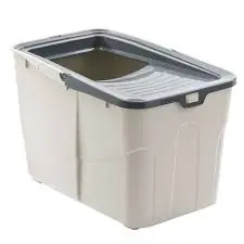 Buxo Open Cat Litter Box Grey 58 x 39 x 38.5 cm.webp