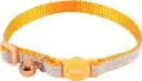 Shiny Nylon Collar Orange ياقة.webp