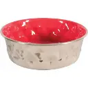 Diamonds Stainless Non-Slip Dog Bowls Red, 1.L.webp