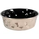 Diamonds Stainless Non-Slip Dog Bowls Black, 1.15 L.webp