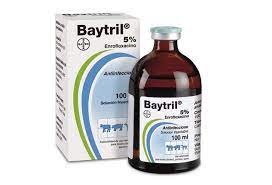 Baytril 10% 50ml injبايتريل
