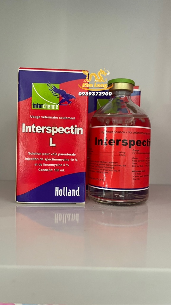 INTERSPECTIN L INJ 100ML انترسبيكتين