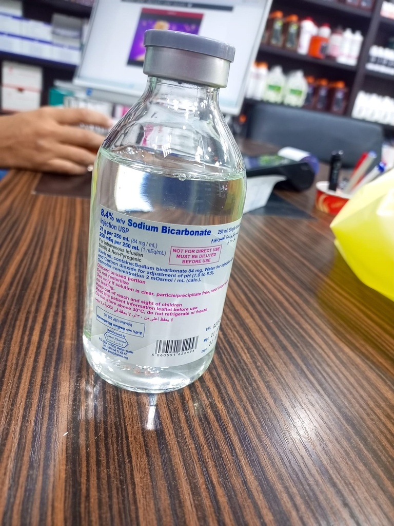 SODIUM BICARBONATE 250MLبيكربونات الصوديوم