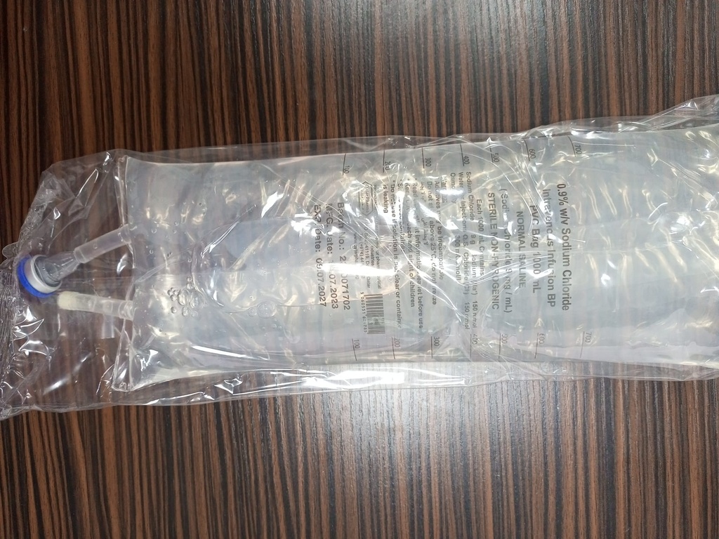 NORMAL SALINE 1L QPHمحلول ملحي عادي