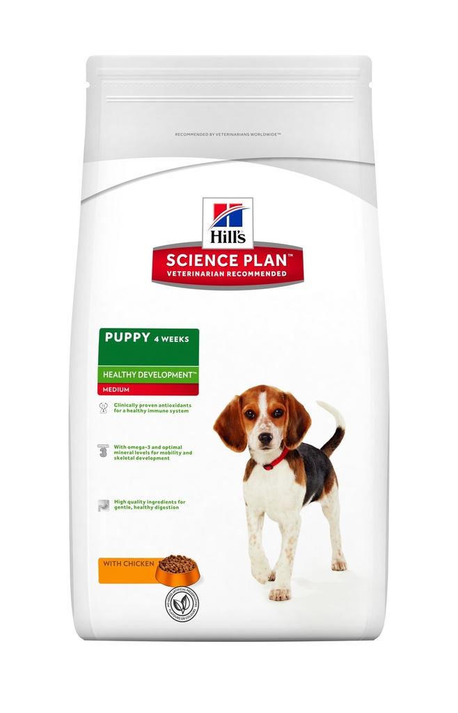 Hills-SP PUP MD CKN 2.5KG طعام كلاب صغيرة
