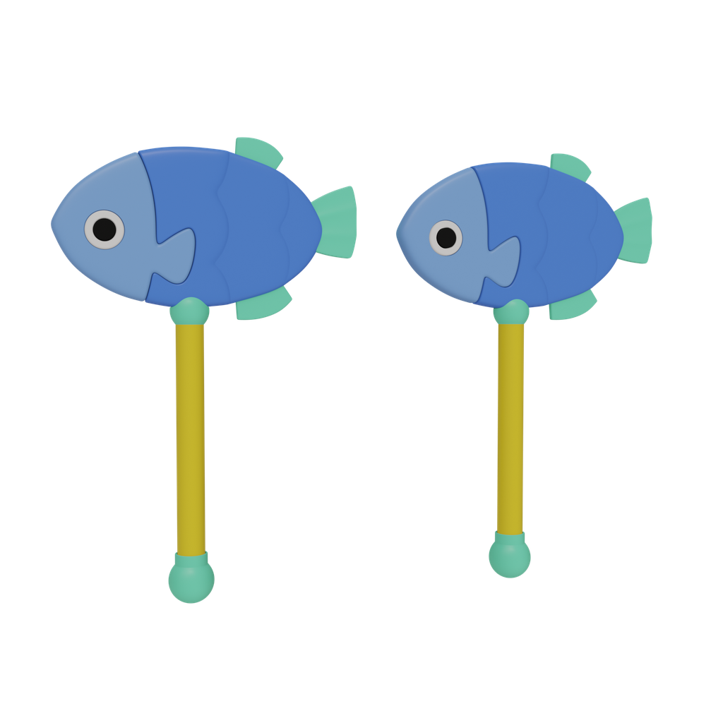 CATOON FISHES WANDعصا أسماك القطون