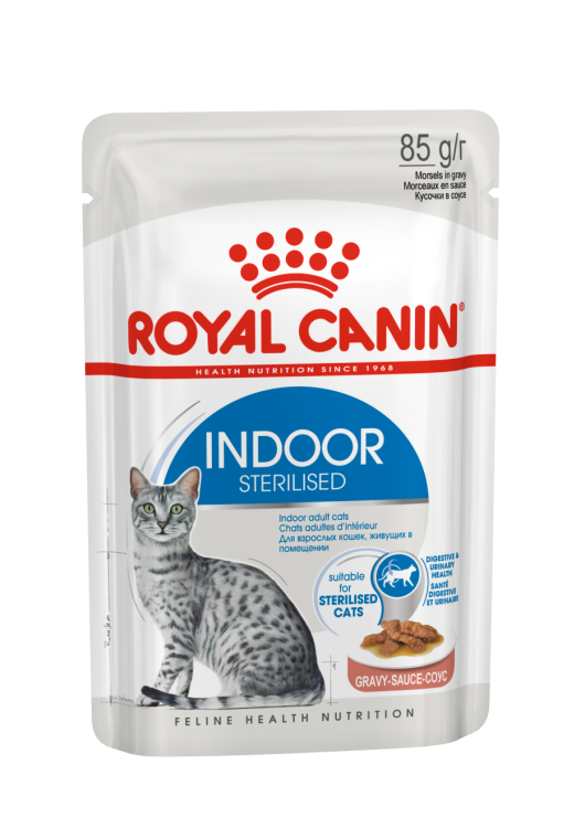 RC,INDOOR WET FOOD POUCHES 85Gداخلي