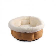CUDDLE BED SMALL/TANسرير للاحتضان صغير/أسمر