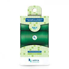 ARYA POO BAGS REFILL BIODEGRADABLE(3x15)أكياس آريا للبراز
