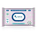 ARYA WET WIPES WHITE MUSKاريا مناديل مبللة بالمسك الأبيض