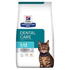Hills-PD Feline t/d 1.5kgالعناية بأسنان القطط