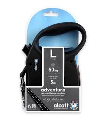 ADVENTURE LEASH,5M-L/BLACKمقود،