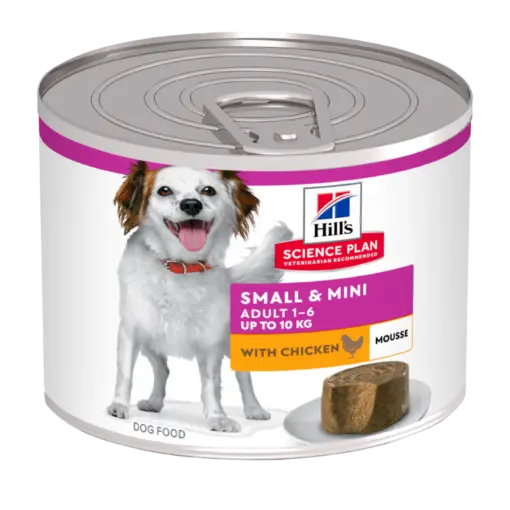 Hills-SP canine adult mouse s/mini ckn 200gموس للكلاب البالغة الصغيرة دجاج