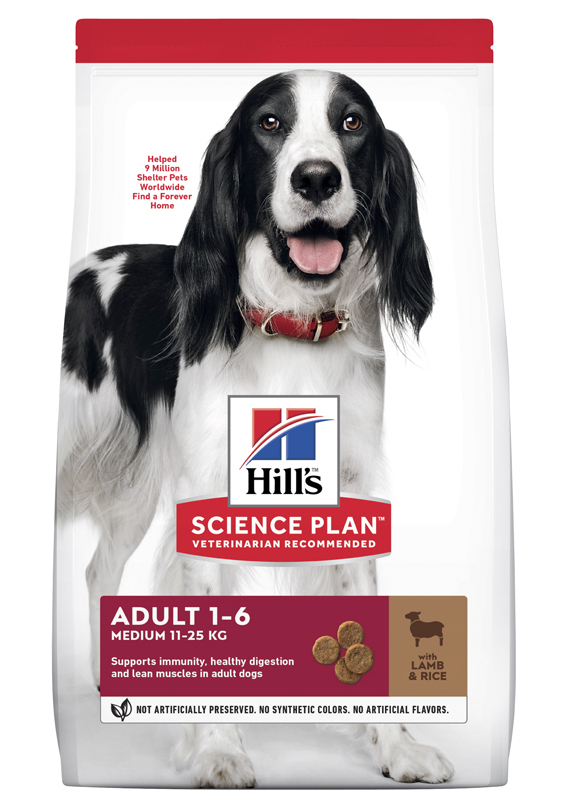 Hills-SP CA. ADLT M/LAMB/RICE 2.5KGإس بي كانين لحم و رز