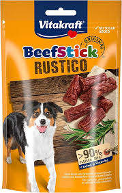 DOG BEEF STICK RUSTIC 55Gعصا لحم البقر للكلاب