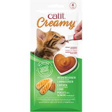 CATIT CREAMY LICKABLE TREATS-CHECKEN & LAMBكاتيت