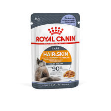 RC,HAIR & SKIN JELLY WET FOOD 85Gالشعر والجلد