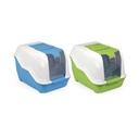 Netta Maxi Cat Litter Box Mix Colors 66 x 49 x 50 cmصندوق فضلات للقطط
