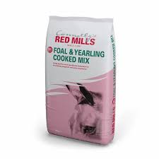 RED MILLS-FOAL & YEARLING COOKED MIX 20KG 18%