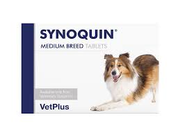 SYNOQUIN MEDIUM BREED 15 TABS/STRIPS10-25KGقبعات سينوكين للقطط