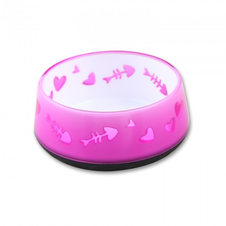 Cat Love Bowl - Pinkوعاء حب للقطط وردي