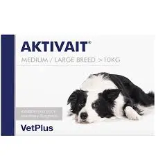AKTIVAIT MED. & LARGE BREED 60C DOG 10KGأكتيفيت