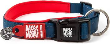 MAX MOLLY MATRIX DOG COLLER REDكولر