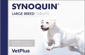 SYNOQUIN LARGE BREED 15 TABS/STRIPS 25KGقبعات سينوكين للقطط