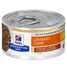 Hills-PD FELINE C/D MULTICARE CKN&VEGSTEW 82G