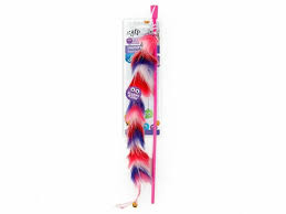 LONG FLUFF WAND-REDعصا ريش طويلة احمر