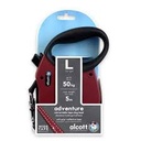 Adventure retractable leash, 5 m - Large - Red مقود،