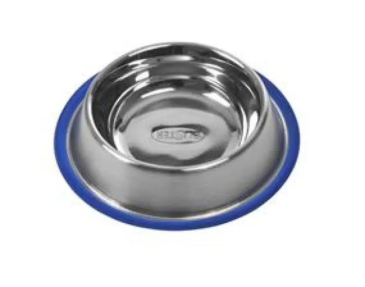 Buster Stainless Steel bowl blue base 0.70L 29cm صَحن 