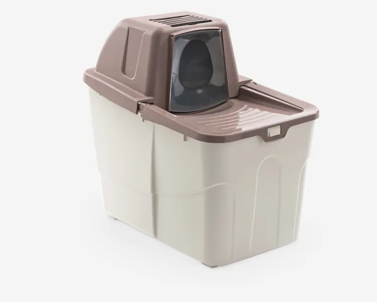 Buxo Close Cat Litter Box Rose 58 x 39 x 56 cmصندوق فضلات القطط