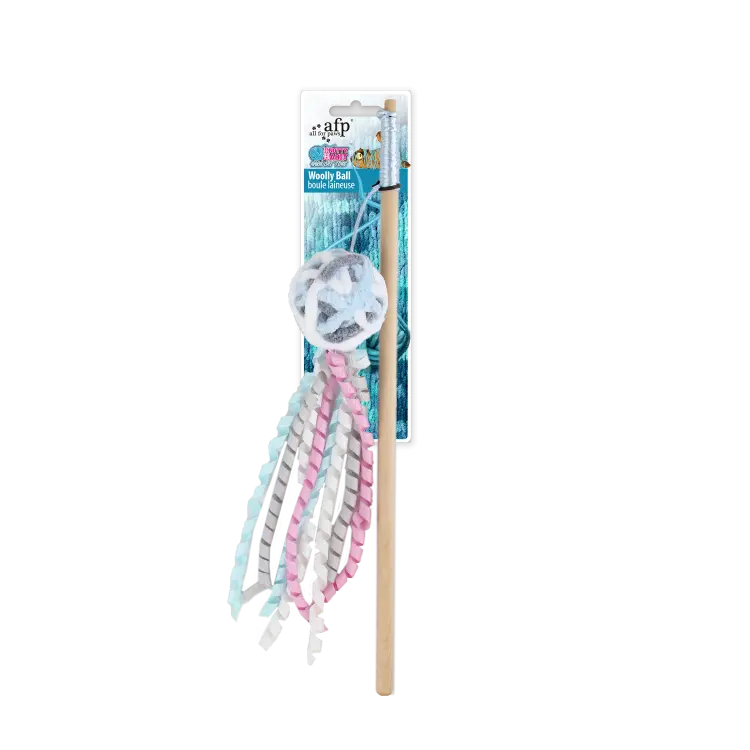 Knotty Habit Woolly Ball Blueكرة صوف للقطط