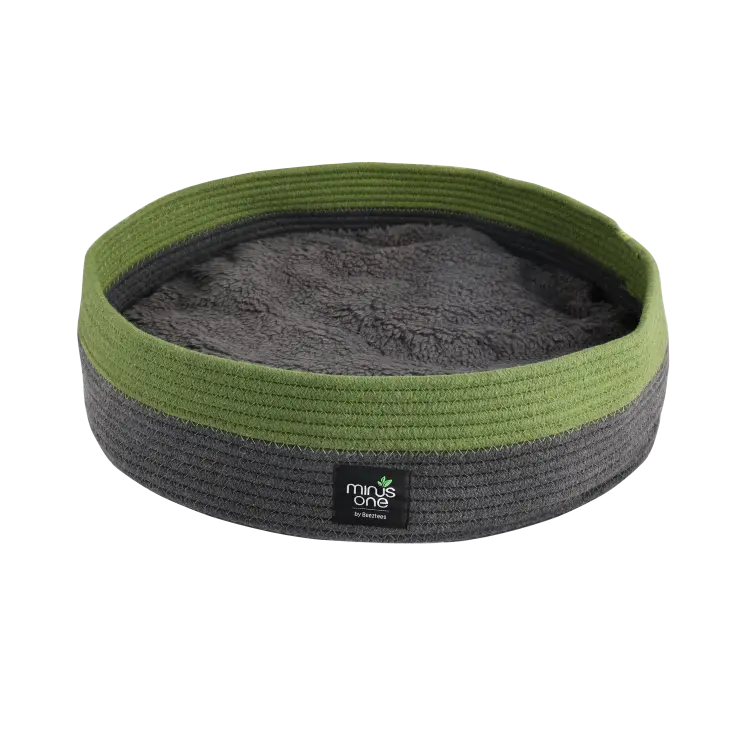 Cat Cuddler Bed Meadow Greenسرير