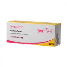 Synulox Tablet 50mg 10*10 Stripسينولوكس حبوب