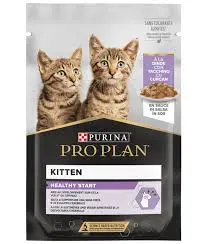 Pro Plan Kitten, Wet Cat Food, Turkey in Gravy 85gطعام القطط ديك رومي