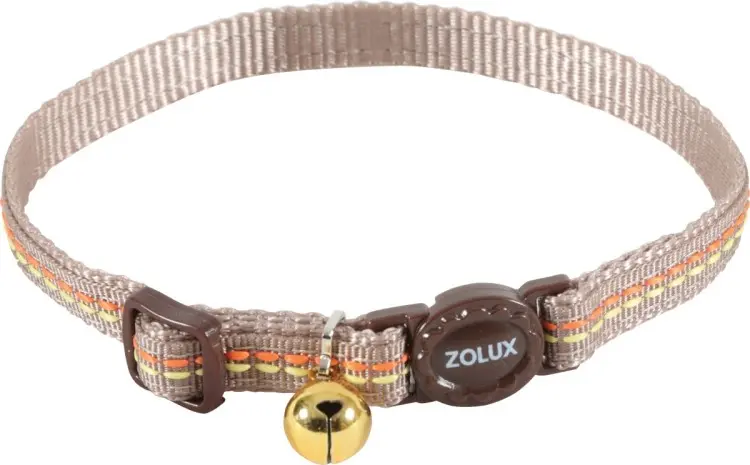 Tempo Nylon Collar Brownطوق