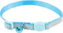 Shiny Nylon Collar Blue ياقة  