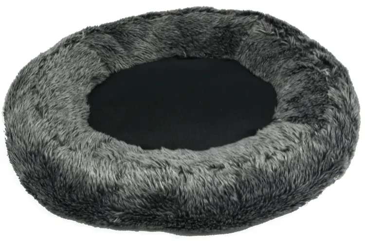 Mikki Cat Luxury Snoozer Bed Pillow, Charcoal  ميكي 