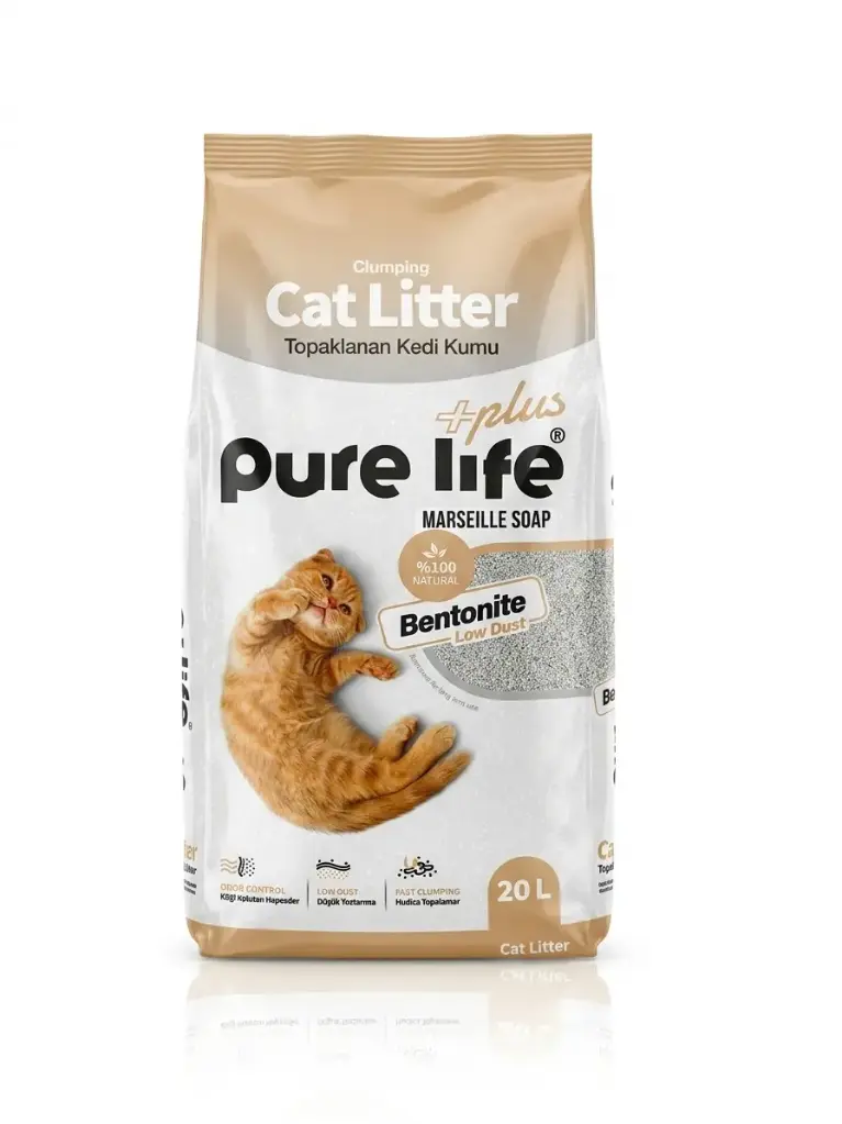 PURELIFE PLUS CAT LITTER MARSEILLE SOAP 20Lصابون مارسيليا 