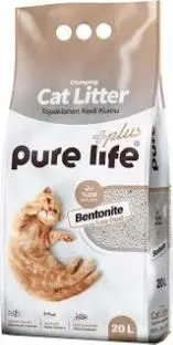PURELIFE PLUS CAT LITTER BABY POWDER 20Lبودرة أطفال 